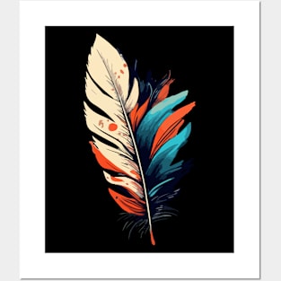 Bird Feathers Posters and Art